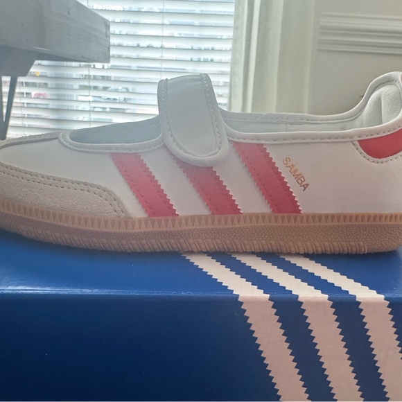 adidas Other - adidas Samba Kids Sneakers White and Pink